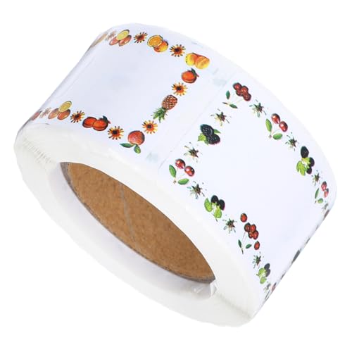 HAPINARY 250 Stück Fruchtetiketten Aufkleber Namensetiketten für Selbstklebende Klassifizierungsaufkleber für Lunchbox Wasserflaschen HAPINARY 250 Stück Fruchtetiketten Aufkleber Namensetiketten für Selbstklebende Klassifizierungsaufkleber für Lunchbox Wasserflaschen von HAPINARY