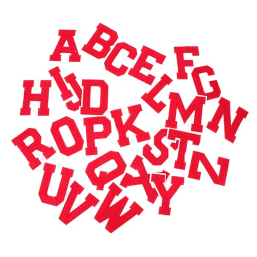 HAPINARY 26 Stück Buchstaben Stickerei Logo Aufbügler, Dekorative Aufnäher, Bügelflicken Für Kleidung, Stickerei, Aufbügler, Stickapplikationen, Patches, Kompakte Kleidungsflicken, HAPINARY 26 Stück Buchstaben Stickerei Logo Aufbügler, Dekorative Aufnäher, Bügelflicken Für Kleidung, Stickerei, Aufbügler, Stickapplikationen, Patches, Kompakte Kleidungsflicken, von HAPINARY