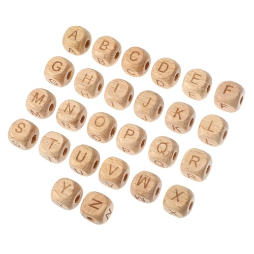 HAPINARY 260 Stk. Teiliges Buchstabenperlen aus Buche Natürliche Holzwürfel mit Alphabet Buchstaben Lose Vokal und Konsonantenperlen für Schmuckherstellung Diy Armbänder Bastelprojekte und HAPINARY 260 Stk. Teiliges Buchstabenperlen aus Buche Natürliche Holzwürfel mit Alphabet Buchstaben Lose Vokal und Konsonantenperlen für Schmuckherstellung Diy Armbänder Bastelprojekte und von HAPINARY