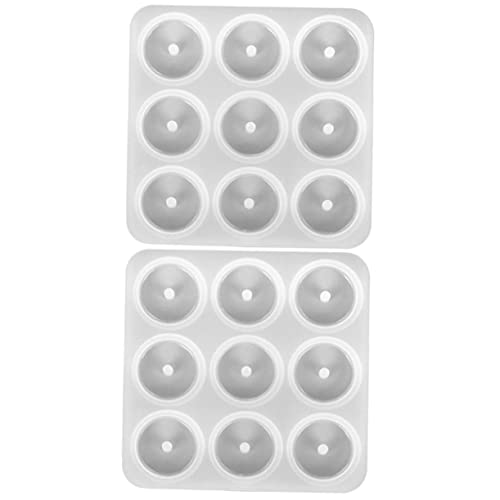 HAPINARY 2stücke Silikonform Für Schmuckanhänger Epoxidharz Gießform Und Langlebiges Für Kreative Bastelprojekte Zubehör Für Und Armbänder von HAPINARY