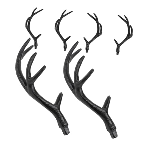 HAPINARY 3 Paar Geweih Stirnband Diy Hirschhörner Haarreif Tierkostüm Accessoire für Halloween Fasching Cosplay Party Damen Mädchen HAPINARY 3 Paar Geweih Stirnband Diy Hirschhörner Haarreif Tierkostüm Accessoire für Halloween Fasching Cosplay Party Damen Mädchen von HAPINARY
