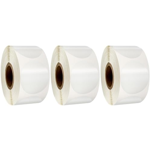 HAPINARY 3 Rollen 500 Stück Runde Aufkleber Kreisetiketten Siegel Selbstklebende Siegelaufkleber Für Bonbontüten Handgemachtes Dekoratives Verpackungsmaterial HAPINARY 3 Rollen 500 Stück Runde Aufkleber Kreisetiketten Siegel Selbstklebende Siegelaufkleber Für Bonbontüten Handgemachtes Dekoratives Verpackungsmaterial von HAPINARY