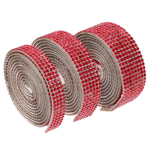 HAPINARY 3 Rollen Selbstklebende Strassstein Bänder Langlebige Resin Dekorstreifen für DIY Kleidung Schmuck Vielseitige Klebestreifen zum Verzieren von Kragen Manschetten und Gürteln HAPINARY 3 Rollen Selbstklebende Strassstein Bänder Langlebige Resin Dekorstreifen für DIY Kleidung Schmuck Vielseitige Klebestreifen zum Verzieren von Kragen Manschetten und Gürteln von HAPINARY