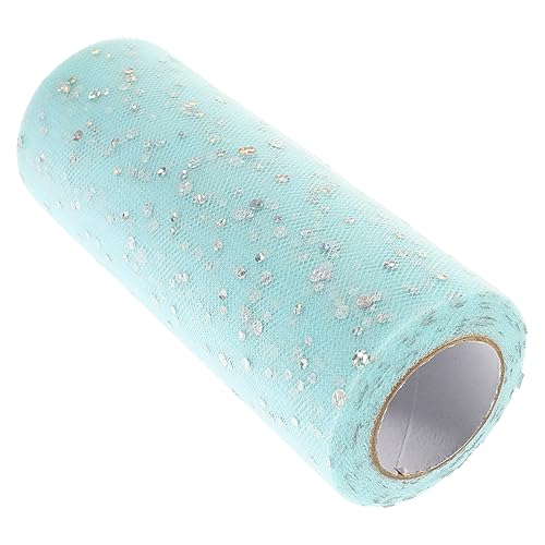 HAPINARY 3 Rollen Tüllstoffrolle Yards Glitzernde Dekorationsrolle Mesh Tüll für Hochzeiten Partys und Bastelprojekte Hautfreundlich Robust und Vielseitig Einsetzbar von HAPINARY