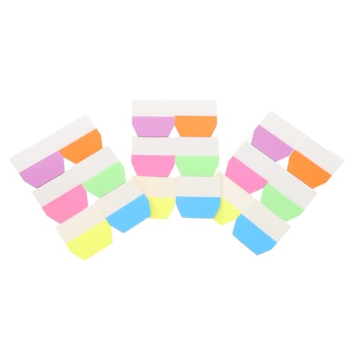 HAPINARY 3 Sätze Selbstklebende Index Tabs Praktische Seitenmarker für Notizen und Dokumente für Organisation und Erinnerungen Haftnotizen von HAPINARY