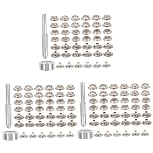 HAPINARY 3 Sets Knopf Montagewerkzeug, Metall Druckknöpfe, Druckknöpfe Für Leder, Druckknöpfe, Knopf Set, Druckknöpfe Für Bootsabdeckungen, Nähset Mit Knöpfen, Druckknöpfe Set, Druckknöpfe HAPINARY 3 Sets Knopf Montagewerkzeug, Metall Druckknöpfe, Druckknöpfe Für Leder, Druckknöpfe, Knopf Set, Druckknöpfe Für Bootsabdeckungen, Nähset Mit Knöpfen, Druckknöpfe Set, Druckknöpfe von HAPINARY