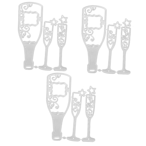 HAPINARY 3 Sets Messerform Set Für Scrapbooking, Stanzformen, Prägeformen HAPINARY 3 Sets Messerform Set Für Scrapbooking, Stanzformen, Prägeformen von HAPINARY
