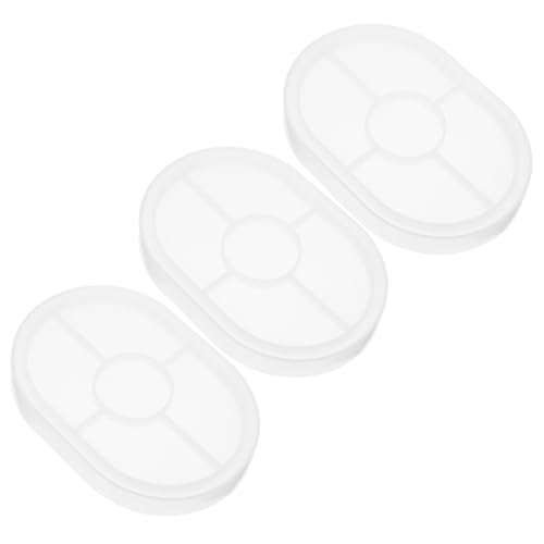 HAPINARY 3 Stück Epoxidharz Gießformen für Diy Handwerk Vielseitige Tablettform für Untersetzer Schmuck und Dekoration HAPINARY 3 Stück Epoxidharz Gießformen für Diy Handwerk Vielseitige Tablettform für Untersetzer Schmuck und Dekoration von HAPINARY