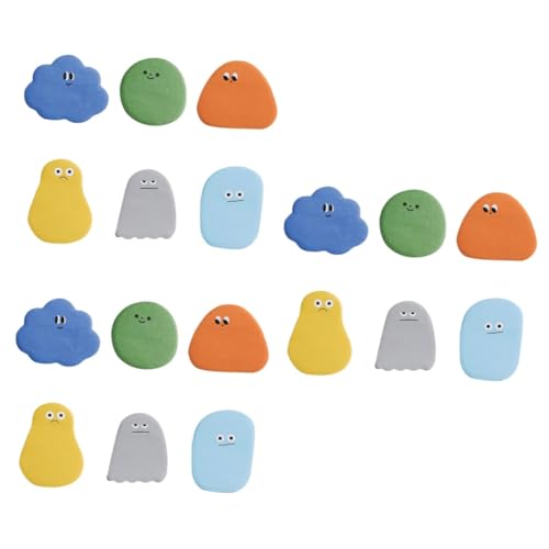 HAPINARY 3 Stück Farbige Cartoon Haftnotizen Erinnerungssticker Klassifizierungsetiketten für pro Packung Erwachsene und Aesthetic von HAPINARY