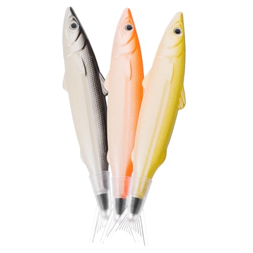 HAPINARY 3 Stück Kreativ Kugelschreiber, Stifte, Kreative Stifte, Werbe Auszeichnungsstift, Gesalzener Fischstift, Fischstifte, Werbestifte, Angel Partygeschenke, Schreibstifte, Süße HAPINARY 3 Stück Kreativ Kugelschreiber, Stifte, Kreative Stifte, Werbe Auszeichnungsstift, Gesalzener Fischstift, Fischstifte, Werbestifte, Angel Partygeschenke, Schreibstifte, Süße von HAPINARY