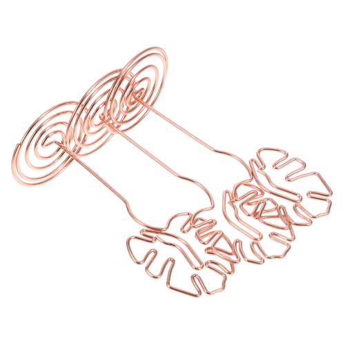 HAPINARY 3 Stück Metall Tischkartenhalter Roségold Monstera Design Langlebig Leicht zu Reinigen Elegant für Hochzeit Party Büro Dekoration HAPINARY 3 Stück Metall Tischkartenhalter Roségold Monstera Design Langlebig Leicht zu Reinigen Elegant für Hochzeit Party Büro Dekoration von HAPINARY