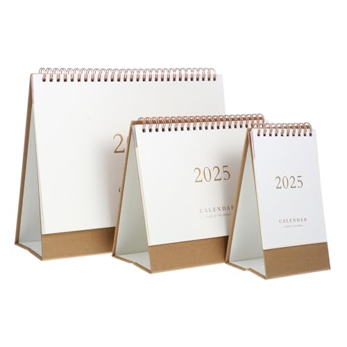 HAPINARY 3 Teiliger Tischkalender, Notizblock, Dekorativer Tischkalender, Notizkalender, Haushalts Tischkalender, Heimtextilien, Dekoration, Stehtischkalender, Kalender, Büro HAPINARY 3 Teiliger Tischkalender, Notizblock, Dekorativer Tischkalender, Notizkalender, Haushalts Tischkalender, Heimtextilien, Dekoration, Stehtischkalender, Kalender, Büro von HAPINARY