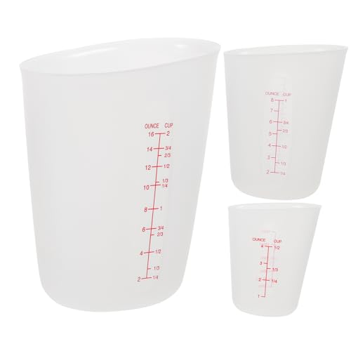 HAPINARY 3 Teiliges Messbecher Set Für Die Herstellung Von Epoxidharzen, Werkzeugset Für Die Herstellung Von Epoxidharzen, DIY Messzubehör, Epoxidharz Messwerkzeug, DIY Harz, Epoxidharz von HAPINARY