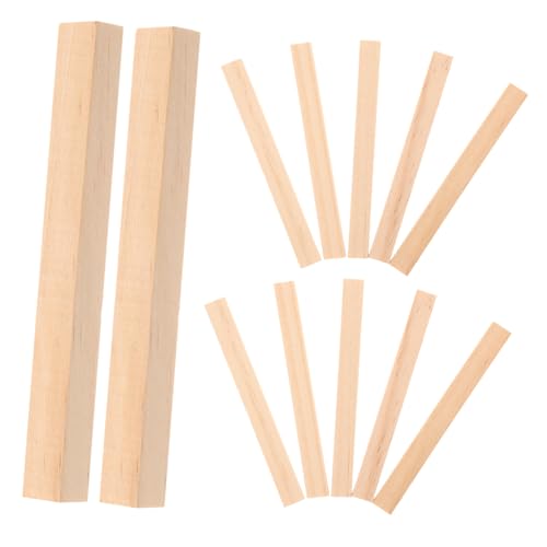 HAPINARY 30 Stück Holzdübel Bastelstäbe, Großpackung, Holz Bastelstäbe, Holzstäbe Zum Basteln, Holzstab Bastelbedarf, Holz Bastelstäbe, Basteln, Holzhandwerk, Bastelzubehör, Holzdübel von HAPINARY
