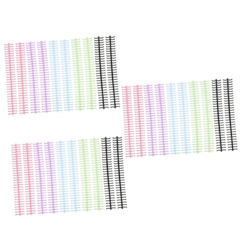 HAPINARY 30 Stück Spiralringe Für Loseblattbinder, Scrapbooking Zubehör, Abnehmbare Binderringe, Ordnerkreise, DIY Notizbuchringe, Notizbuchringe, Loseblattbinder, Notizblock Binderringe von HAPINARY