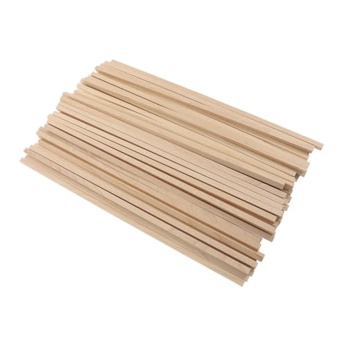 HAPINARY 30 Stück Teiliges Quadratische Holzstäbe Robuste DIY Bastelmaterialien für Handwerk Natürliche Holzleisten für Kreative Holzprojekte und Dekorationen HAPINARY 30 Stück Teiliges Quadratische Holzstäbe Robuste DIY Bastelmaterialien für Handwerk Natürliche Holzleisten für Kreative Holzprojekte und Dekorationen von HAPINARY
