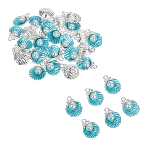 HAPINARY 30 Stück Teiliges Zarte Muschel anhänger aus Zinklegierung für DIY Schmuckprojekte Vielseitige Bastel charms für Armbänder Fußketten Ohrringe und Harzkunst Langlebig und von HAPINARY