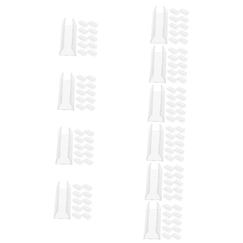 HAPINARY 300 Stück Etikettenständer Mit Stangenclip, Etikettenhalter, Etikettenhalter, Etikettenhalter Für Regale, Warenschild Displayhalter, Etikettenhalter, Etikettenhalter von HAPINARY