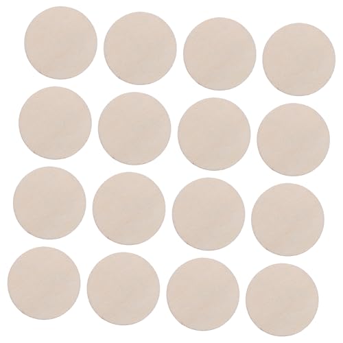 HAPINARY 300 Stück Runde Unbehandelte Holzscheiben zum Basteln Diy Holzkreise Blank für Malerei Heimdekoration Natürliche Holzscheiben für Kreative Handwerksprojekte von HAPINARY