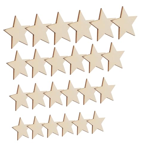 HAPINARY 300 Stück Sternförmige Holzscheiben Verschiedene Blanko Holzchips Für DIY Bastelprojekte Holzdekorationen Und Erwachsene HAPINARY 300 Stück Sternförmige Holzscheiben Verschiedene Blanko Holzchips Für DIY Bastelprojekte Holzdekorationen Und Erwachsene von HAPINARY
