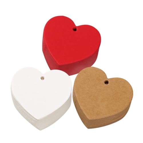 HAPINARY 300st Liebesetikett Herzhafte Haftnotizen Geschenkanhänger Rote Herzausschnitte Valentinstag-tags Kleine Herzförmige Preisschilder Herz-label-tags Papier Lederfarbe Kunsthandwerk HAPINARY 300st Liebesetikett Herzhafte Haftnotizen Geschenkanhänger Rote Herzausschnitte Valentinstag-tags Kleine Herzförmige Preisschilder Herz-label-tags Papier Lederfarbe Kunsthandwerk von HAPINARY