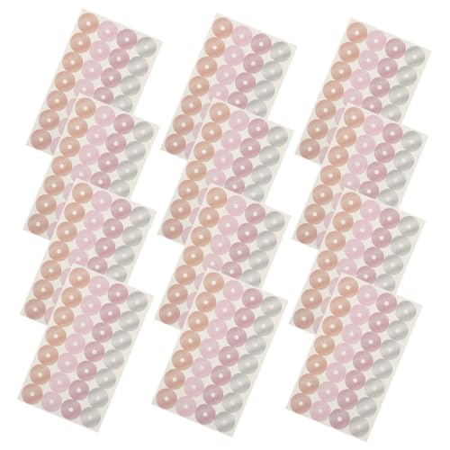 HAPINARY 32 Blatt Selbstklebende Lochverstärker Aufkleber Metallische Papierloch Schutzetiketten für Loseblatt Reparierende und Verstärkende Klebepunkte Geeignet für Büro Schule und HAPINARY 32 Blatt Selbstklebende Lochverstärker Aufkleber Metallische Papierloch Schutzetiketten für Loseblatt Reparierende und Verstärkende Klebepunkte Geeignet für Büro Schule und von HAPINARY