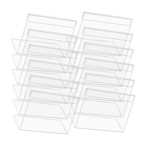 HAPINARY 36 Stück Transparente Preisetiketten Halter für Supermärkte Multifunktionale Acryl Preisschilder mit Stabiler Konstruktion für Gemüse Displays Einfach zu Lagern Verwenden HAPINARY 36 Stück Transparente Preisetiketten Halter für Supermärkte Multifunktionale Acryl Preisschilder mit Stabiler Konstruktion für Gemüse Displays Einfach zu Lagern Verwenden von HAPINARY