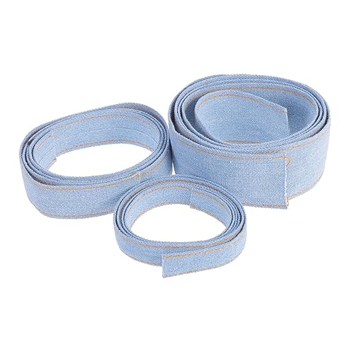 HAPINARY 3 Yards Stitch Denim Ribbon Layering Cloth Fabric Jeans Bows Für Diy Bastelarbeiten von HAPINARY