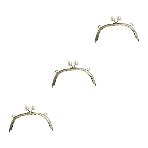 HAPINARY 3st Perle Taschenanhänger-Kette Tragetasche Schnalle Bausatz Zum Selbermachen Von Handtaschen Abendtaschen-Clutch-geldbörsen Kette Für Handtaschenriemen Bestickte Tasche Mini Münze HAPINARY 3st Perle Taschenanhänger-Kette Tragetasche Schnalle Bausatz Zum Selbermachen Von Handtaschen Abendtaschen-Clutch-geldbörsen Kette Für Handtaschenriemen Bestickte Tasche Mini Münze von HAPINARY