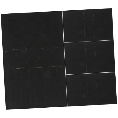 HAPINARY 4 Bögen Verdunkelungsaufkleber, LED Aufkleber, Lichtblockierungsaufkleber, Praktische Lichtaufkleber, Router Schattierungsaufkleber, Router Schattierungsaufkleber, HAPINARY 4 Bögen Verdunkelungsaufkleber, LED Aufkleber, Lichtblockierungsaufkleber, Praktische Lichtaufkleber, Router Schattierungsaufkleber, Router Schattierungsaufkleber, von HAPINARY