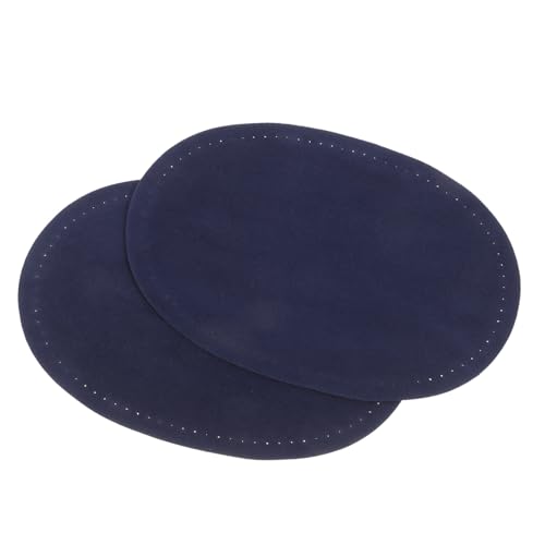 HAPINARY 4 Paare Ovale Ellbogenflicken zum Aufnähen Weiche Flexible Stoffapplikationen für Pullover Jacken und Hosen Atmungsaktiv Bequem Strapazierfähig DIY Reparatur und Dekorationspatches von HAPINARY