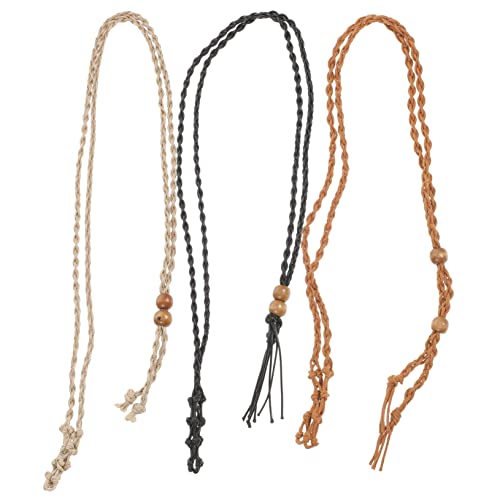 HAPINARY 4 Sätze Vintage Halskette Mit Einstellbarem Woven Netz Schwarze Tiefbraune Und Schnur Für Kristallanhänger Perfekter Halter Für Schmuckdesign Und Diy Projekte 3 Stücke * 4 HAPINARY 4 Sätze Vintage Halskette Mit Einstellbarem Woven Netz Schwarze Tiefbraune Und Schnur Für Kristallanhänger Perfekter Halter Für Schmuckdesign Und Diy Projekte 3 Stücke * 4 von HAPINARY