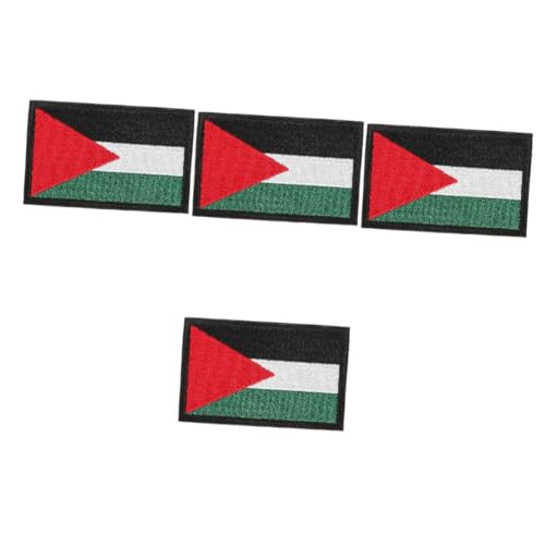 HAPINARY 4 Stück Stickstempel, Nationalflaggen, Broschen, Palästina Abzeichen, Anstecknadel, Armband, Bestickte Aufnäher, Flaggenaufnäher, Palästina Zubehör, Aufnäher Zum Aufnähen, HAPINARY 4 Stück Stickstempel, Nationalflaggen, Broschen, Palästina Abzeichen, Anstecknadel, Armband, Bestickte Aufnäher, Flaggenaufnäher, Palästina Zubehör, Aufnäher Zum Aufnähen, von HAPINARY
