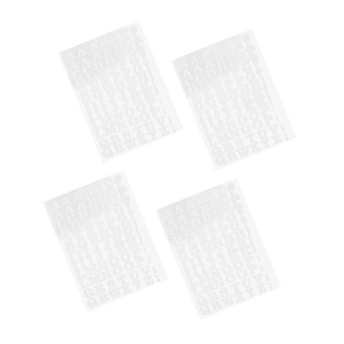 HAPINARY 4 Stück Teiliges Bügelbuchstaben und Weiß Kleine Hitzebeständiges Vinyl für Stoff DIY Applikationen für T Shirts Hüte Rucksäcke und Kleidung HAPINARY 4 Stück Teiliges Bügelbuchstaben und Weiß Kleine Hitzebeständiges Vinyl für Stoff DIY Applikationen für T Shirts Hüte Rucksäcke und Kleidung von HAPINARY