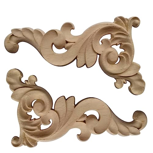 HAPINARY 4 Stück Teiliges Geschnitzte Holzornamente aus Massivem Holz Blumenmotiv Dekorative Holzverzierungen für Schlafzimmer und Kinderzimmer Langlebige Diy Bastelstücke für Partydeko HAPINARY 4 Stück Teiliges Geschnitzte Holzornamente aus Massivem Holz Blumenmotiv Dekorative Holzverzierungen für Schlafzimmer und Kinderzimmer Langlebige Diy Bastelstücke für Partydeko von HAPINARY