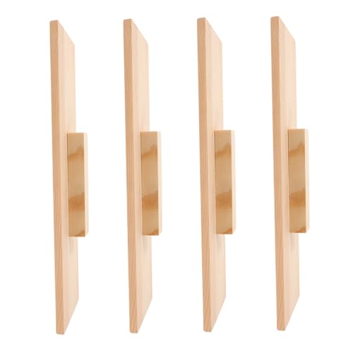 HAPINARY 4 Stück Teiliges Holzdeckel für Rechteckige Seifenformen Staubdichter Universeller Ersatzdeckel Schützende Abdeckung für DIY Seifenherstellung Praktisches Zubehör für Handgemachte von HAPINARY