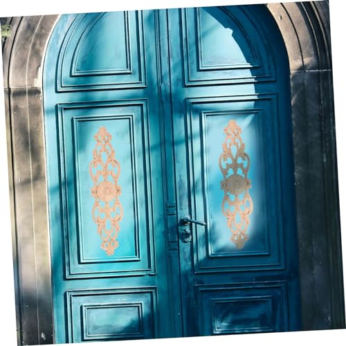 HAPINARY 4 Stück Teiliges Holzornamente Geschnitzt Klassische Holzapplikationen für Möbel und Wanddekoration Naturfarbene Holzverzierung DIY für Schränke Türen Betten Spiegel Fenster HAPINARY 4 Stück Teiliges Holzornamente Geschnitzt Klassische Holzapplikationen für Möbel und Wanddekoration Naturfarbene Holzverzierung DIY für Schränke Türen Betten Spiegel Fenster von HAPINARY