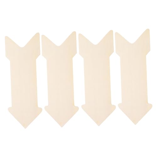 HAPINARY 4 Stück Teiliges Holzpfeil DIY aus Unlackiertem Glattem Holz für Kreative Bastelarbeiten Vielseitig Bemalbar Langlebig und Leicht für Dekoration und Handwerksprojekte HAPINARY 4 Stück Teiliges Holzpfeil DIY aus Unlackiertem Glattem Holz für Kreative Bastelarbeiten Vielseitig Bemalbar Langlebig und Leicht für Dekoration und Handwerksprojekte von HAPINARY