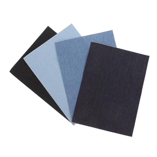 HAPINARY 4 Stück Teiliges Selbstklebende Denim Reparatur-patches für Jeans Lochreparatur Innen Außen Vielseitige Diskrete Klebepatches für Kleidung Knie Ellbogen Hosen Einfach Anzubringen HAPINARY 4 Stück Teiliges Selbstklebende Denim Reparatur-patches für Jeans Lochreparatur Innen Außen Vielseitige Diskrete Klebepatches für Kleidung Knie Ellbogen Hosen Einfach Anzubringen von HAPINARY