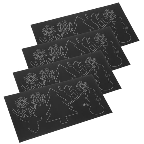 HAPINARY 4 Stück Teiliges Selbstklebende Große Kreative Jacken-patches Delikate Reparatur Dekorationsapplikationen für Mäntel Hemden Taschen Vielseitig und Einfach Anzubringen von HAPINARY