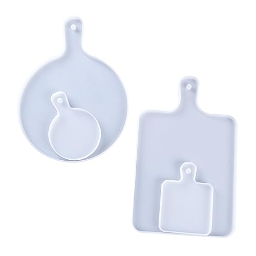 HAPINARY 4 Stück Teiliges Silikonformen für DIY Untersetzer und Tabletts Kreative Gießformen Weiß Flexibles und Leicht zu Reinigendes Zubehör für Bastelprojekte und Heimdekoration HAPINARY 4 Stück Teiliges Silikonformen für DIY Untersetzer und Tabletts Kreative Gießformen Weiß Flexibles und Leicht zu Reinigendes Zubehör für Bastelprojekte und Heimdekoration von HAPINARY