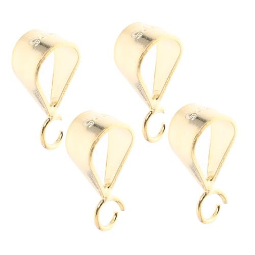 HAPINARY 4 Stück Teiliges Sterling Silber Anhänger Ösenverbinder mit Perlendesign Langlebig Anlaufgeschützt für Halsketten und Ohrringe DIY Schmuckherstellung HAPINARY 4 Stück Teiliges Sterling Silber Anhänger Ösenverbinder mit Perlendesign Langlebig Anlaufgeschützt für Halsketten und Ohrringe DIY Schmuckherstellung von HAPINARY