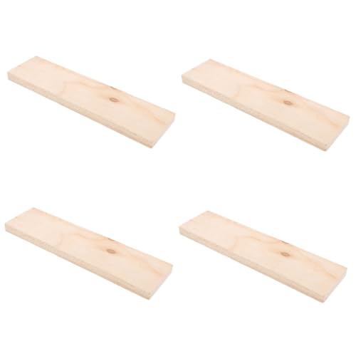 HAPINARY 4 Stück Unbehandeltes Holzbrett für DIY Projekte Rechteckige Holzplatte Naturholz für Gravuren Bastelarbeiten und Designs HAPINARY 4 Stück Unbehandeltes Holzbrett für DIY Projekte Rechteckige Holzplatte Naturholz für Gravuren Bastelarbeiten und Designs von HAPINARY