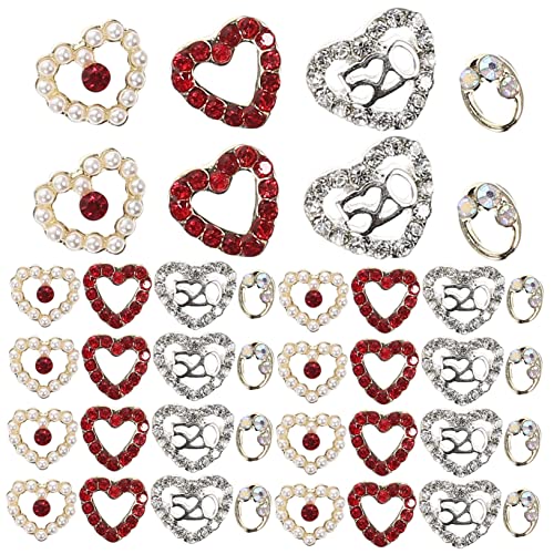 HAPINARY 40 Stück Herzförmige Nageldiamanten, DIY Strasssteine Zum Basteln, Nageldekorationen, Charms Für DIY Nagelkunst Patches, Valentinstags DIY Nagel Charms, Nagelkunst Charms, HAPINARY 40 Stück Herzförmige Nageldiamanten, DIY Strasssteine Zum Basteln, Nageldekorationen, Charms Für DIY Nagelkunst Patches, Valentinstags DIY Nagel Charms, Nagelkunst Charms, von HAPINARY