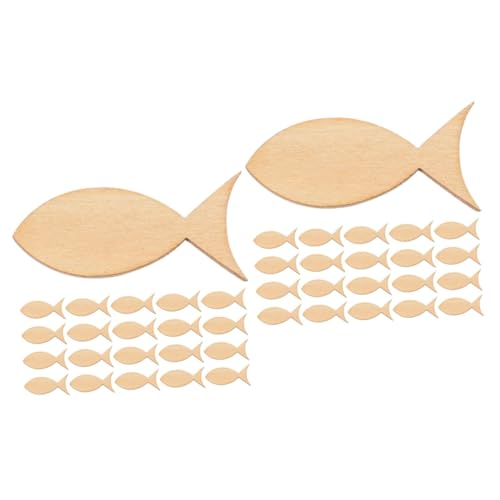 HAPINARY 400 Stck. Unbearbeitete Holzfisch Ausschnitte DIY Dekoration Holzscheiben für Tischdeko Basteln und Projekte zum Bemalen und Gestalten von Holzfischen HAPINARY 400 Stck. Unbearbeitete Holzfisch Ausschnitte DIY Dekoration Holzscheiben für Tischdeko Basteln und Projekte zum Bemalen und Gestalten von Holzfischen von HAPINARY