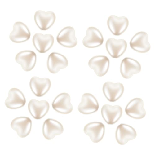 HAPINARY 400 Stück Herzförmige Flatback Charms Süße Love Heart Perlen Imitat Verzierungen für Diy Schmuckherstellung und Bastelprojekte HAPINARY 400 Stück Herzförmige Flatback Charms Süße Love Heart Perlen Imitat Verzierungen für Diy Schmuckherstellung und Bastelprojekte von HAPINARY