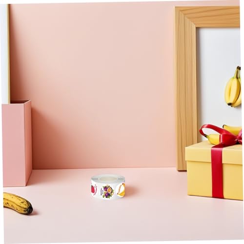 HAPINARY 5 Rollen Obst Aufkleber Runde Selbstklebende Realistische Fruchtetiketten Bunte Food Sticker für Verpackungen Scrapbooking Lehrerbelohnungen und Partydekorationen HAPINARY 5 Rollen Obst Aufkleber Runde Selbstklebende Realistische Fruchtetiketten Bunte Food Sticker für Verpackungen Scrapbooking Lehrerbelohnungen und Partydekorationen von HAPINARY