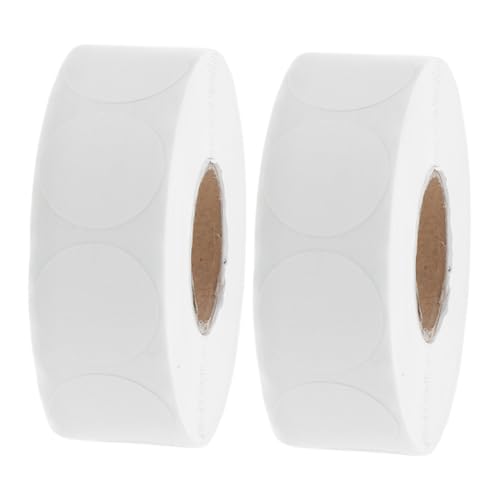 HAPINARY 5 Rollen Runde Etikettenrollenaufkleber Kleine Punktaufkleber Selbstklebende Kreisaufkleber Selbstklebende Codieretiketten Dots -aufkleber Aufkleber Aus Beschichtetem Papier Weiß HAPINARY 5 Rollen Runde Etikettenrollenaufkleber Kleine Punktaufkleber Selbstklebende Kreisaufkleber Selbstklebende Codieretiketten Dots -aufkleber Aufkleber Aus Beschichtetem Papier Weiß von HAPINARY