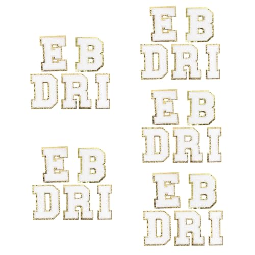 HAPINARY 5 Sätze Bride Aufnähern Bügel und Nähpatches für Kleidung Taschen und DIY Projekte Strapazierfähigem für Hochzeitsdekoration und Personalisierte HAPINARY 5 Sätze Bride Aufnähern Bügel und Nähpatches für Kleidung Taschen und DIY Projekte Strapazierfähigem für Hochzeitsdekoration und Personalisierte von HAPINARY