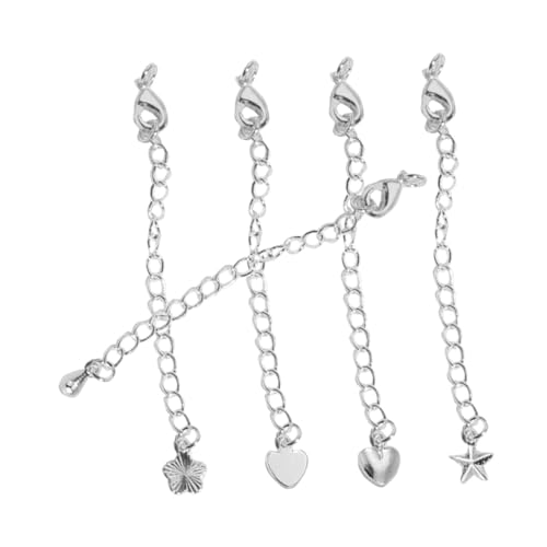 HAPINARY 5 Stück Karabinerverschluss Ketten Für Halsketten, Karabinerverschluss Kettenverlängerung, DIY Versorgung, Halskettenverlängerung, Armbandverlängerung, Kettenverlängerungen Für HAPINARY 5 Stück Karabinerverschluss Ketten Für Halsketten, Karabinerverschluss Kettenverlängerung, DIY Versorgung, Halskettenverlängerung, Armbandverlängerung, Kettenverlängerungen Für von HAPINARY